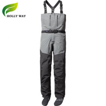 Men's Waterproof Breathable Stockingfoot Chest waders Fly Fishing Wader Suit with Wading belt